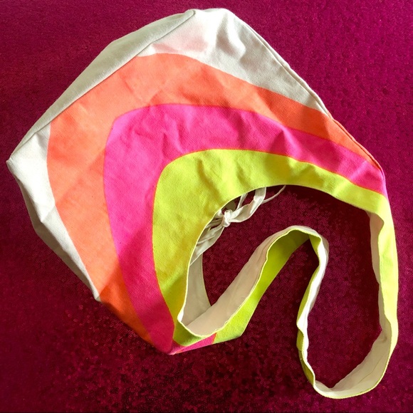 🎟NEON Canvas Satchel Shoulder Bag - Picture 5 of 6